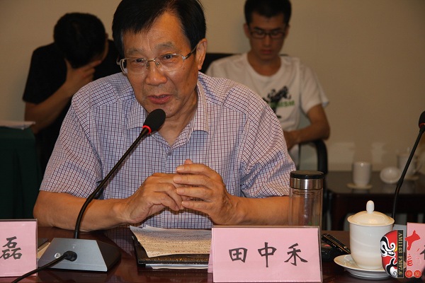 原文聯(lián)主席、作家協(xié)會主席田中禾