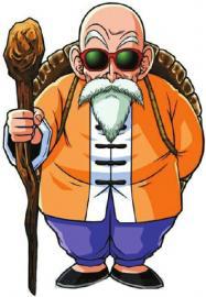 　《七龍珠》經典形象龜仙人。