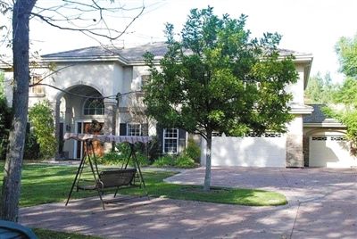 張曙光在美國的豪宅。資料圖片