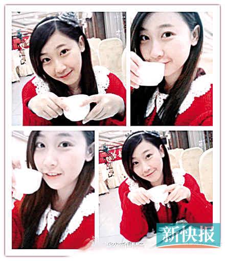 微博上的華農(nóng)"90后美女教師"。