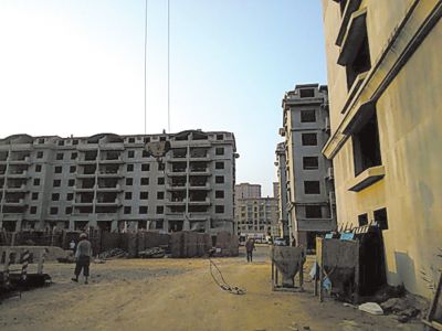 　適園雅居小區(qū)，已建起13棟住宅樓。
