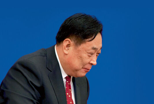 張力軍從環(huán)保部副部長任上退休兩年多后，被中紀委宣布接受組織調查。資料圖