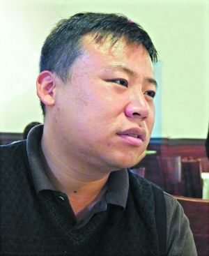 來(lái)自廣東的留學(xué)生馬博打算回國(guó)就業(yè)。（陳安 攝）