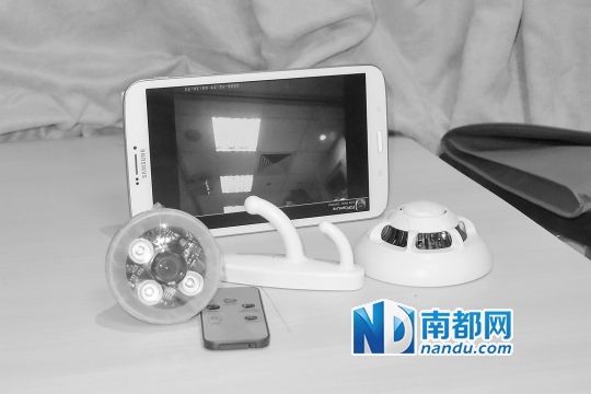 香港民建聯(lián)從市面購(gòu)買(mǎi)到的偷拍儀器。