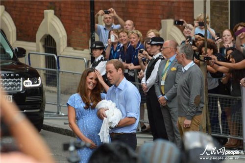 凱特王妃幸福的笑容 張曉龍/攝 凱特王妃幸福的笑容 張曉龍/攝