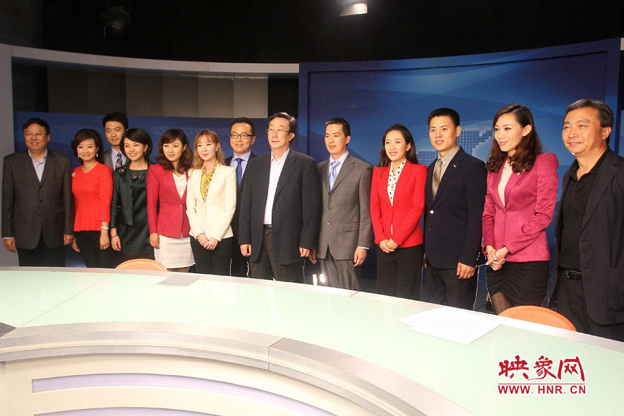 河南省委書記、省人大常委會(huì)主任郭庚茂視察河南人民廣播電臺(tái) 映象網(wǎng)記者邵恰 段晉哲/攝