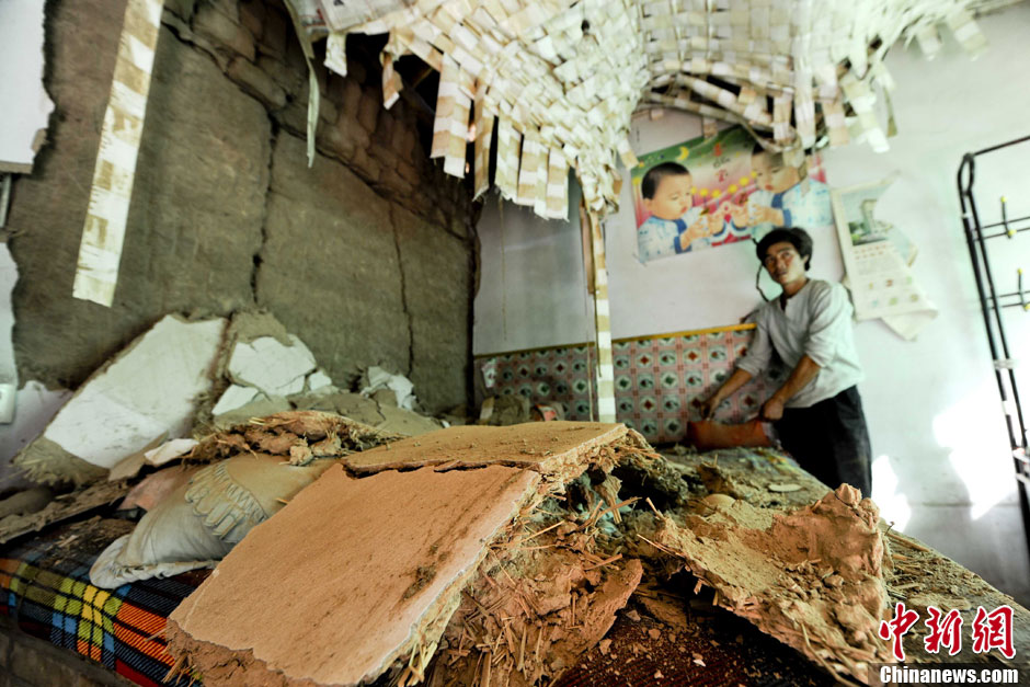 甘肅定西地震：岷縣永光村救援現(xiàn)場(chǎng)直擊