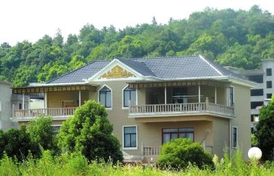 江西宜春，氣功大師王林在樟竹路紫薇山莊旁的別墅。圖/CFP