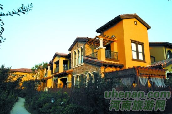 花都溫泉，從天空下走到房間里