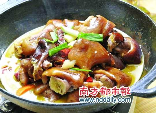 臘豬腳跟鹵豬手、南乳豬手味道是完全不同的