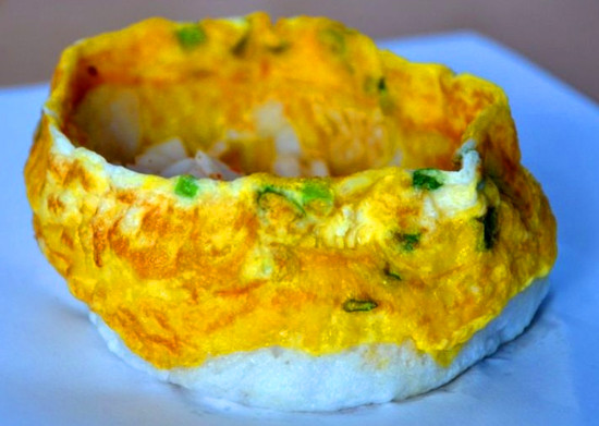 濟源特色小吃——雞蛋不翻