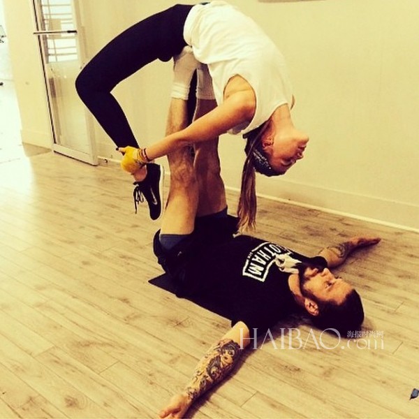 超?，旣惸取ち詹?(Maryna Linchuk) 近期健身私照