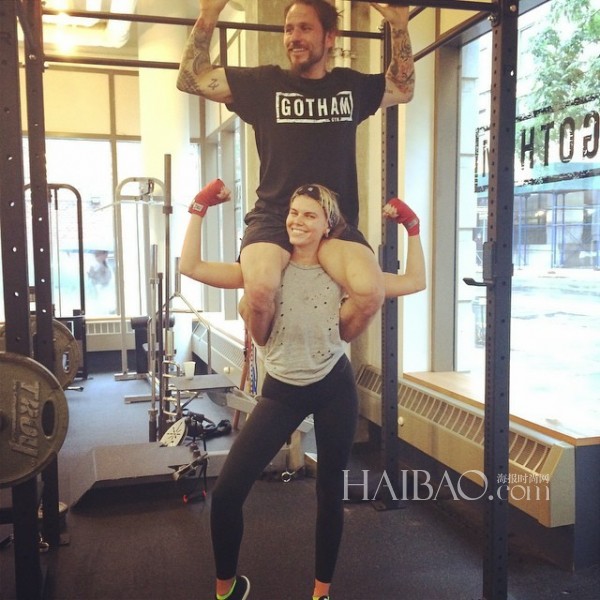 超?，旣惸取ち詹?(Maryna Linchuk) 近期健身私照