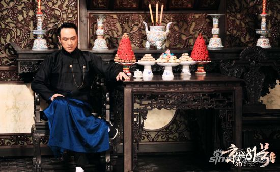 吳鎮(zhèn)宇飾演的霍家大少爺，正為二弟冥婚一事焦頭爛額