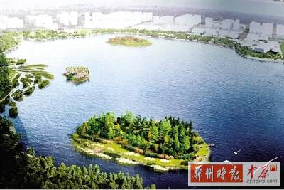 三座湖心島 三座湖心島