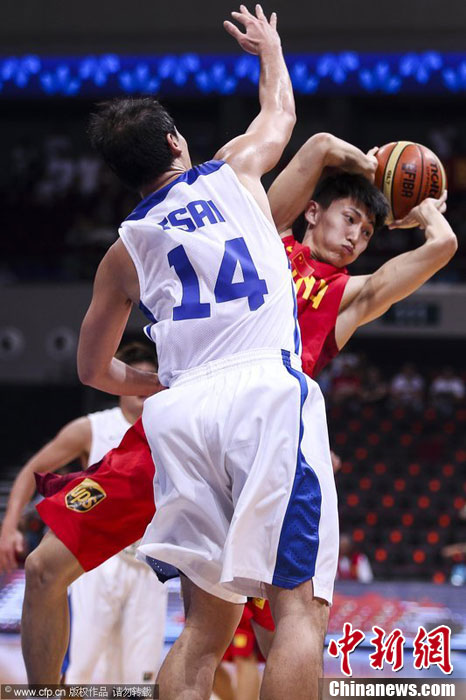 亞錦賽:男籃創(chuàng)38年最差戰(zhàn)績 78比96負(fù)中華臺北 亞錦賽:男籃創(chuàng)38年最差戰(zhàn)績 78比96負(fù)中華臺北