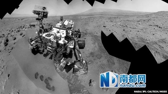 “好奇”號探測器在火星上發(fā)現水。 “好奇”號探測器在火星上發(fā)現水。