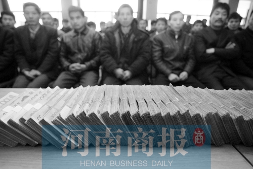 打擊拖欠農(nóng)民工工資，鄭州今年又出狠招（資料圖）河南商報記者 王春勝/攝