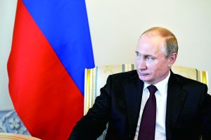 普京時(shí)隔10天來(lái)首次公開露面，3月16日，他在圣彼得堡會(huì)見吉爾吉斯斯坦總統(tǒng)阿坦巴耶夫。