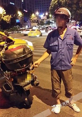 駕駛員主動要求進行酒精含量測試。警方供圖