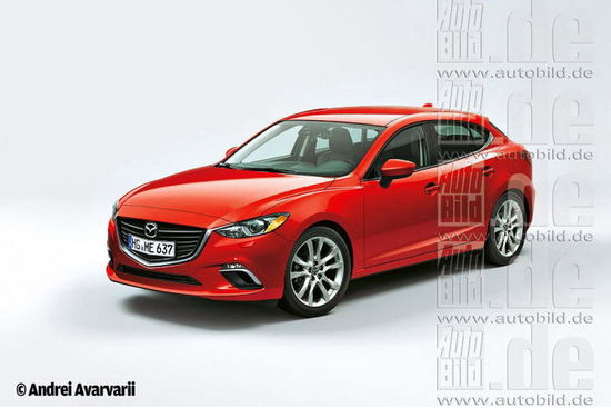 全新一代馬自達(dá)3曝光 全新一代馬自達(dá)3曝光