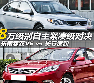 8萬元級自主對決！菱致V5對比長安逸動(dòng)