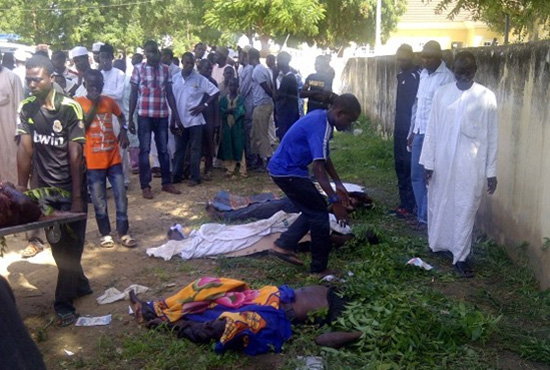 尼日利亞伊斯蘭極端武裝組織“博科圣地”約貝州古杰巴(Gujba)市的農業(yè)學院，射殺數十名學生。