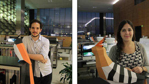 阿根廷情侶秀超凡折紙藝術 阿根廷情侶秀超凡折紙藝術