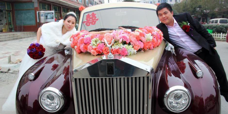 浙江青年千萬(wàn)級(jí)勞斯萊斯迎娶上海新娘 浙江青年千萬(wàn)級(jí)勞斯萊斯迎娶上海新娘