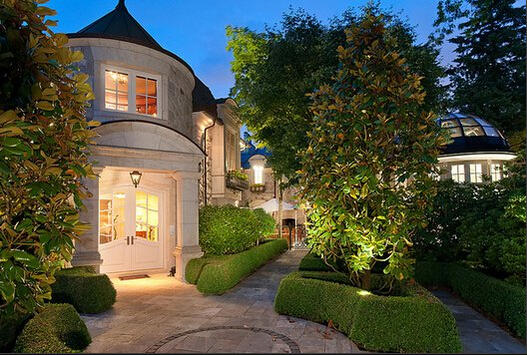 中國商人5千萬美元買溫哥華頂級豪宅 中國商人5千萬美元買溫哥華頂級豪宅