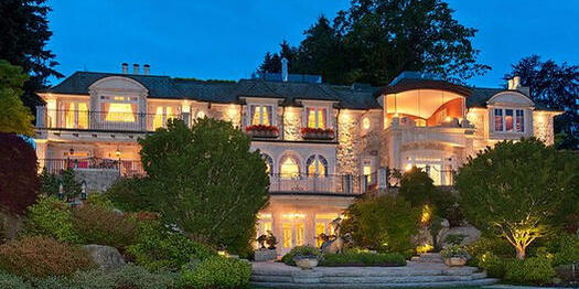 中國商人5千萬美元買溫哥華頂級豪宅 中國商人5千萬美元買溫哥華頂級豪宅