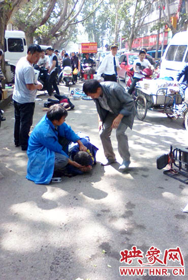 事故現(xiàn)場。