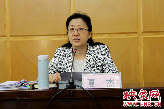 河南省委常委、組織部部長(zhǎng)夏杰