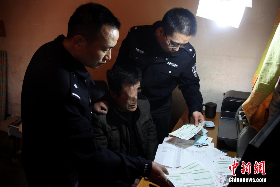 圖為抓獲犯罪嫌疑人（資料圖片）。