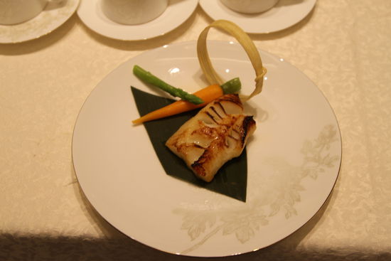 香烤銀鱈魚。 花惠生 供圖