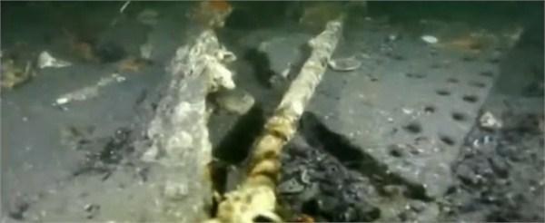 沉船體量1600噸左右 沉船體量1600噸左右