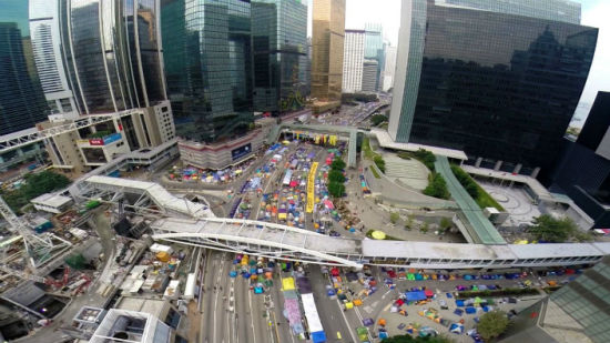 香港七千警力候命清場占中 資料圖 香港七千警力候命清場占中 資料圖