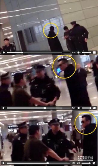 “爾康”周杰機(jī)場與他人吵架：你是二貨嗎？（圖）