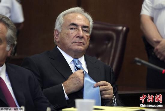 資料圖：前國際貨幣基金組織總裁斯特勞斯-卡恩。