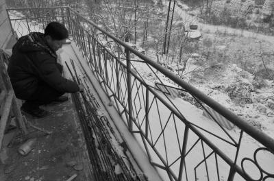 隗永寶補償給村民的鋼筋。京華時報記者 韓林君 攝