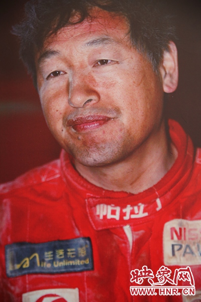 盧寧軍賽場(chǎng)的一刻。