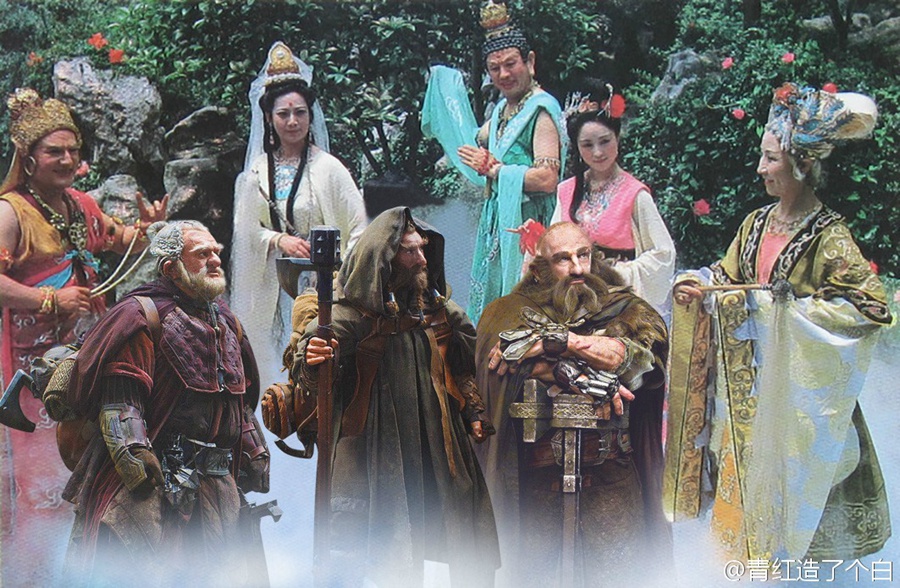 網(wǎng)友PS“中土東土聯(lián)誼會” 畫風(fēng)優(yōu)美毫無違和感 網(wǎng)友PS“中土東土聯(lián)誼會” 畫風(fēng)優(yōu)美毫無違和感