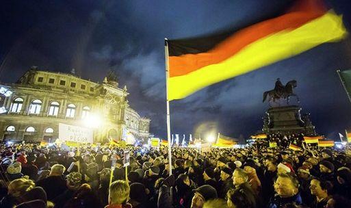 示威現(xiàn)場。