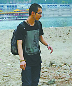 喜歡考古的小楊。受訪者供圖