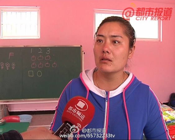 當(dāng)事老師接受采訪時表示很委屈。