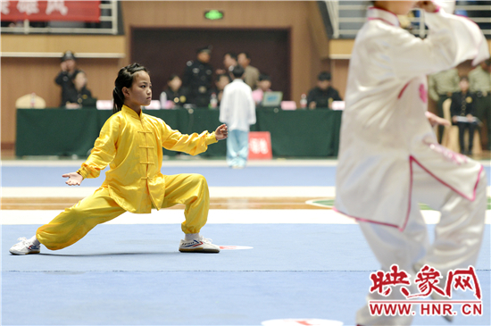 太極拳發(fā)源地齊聚英豪 全國公開賽上各展風流 太極拳發(fā)源地齊聚英豪 全國公開賽上各展風流