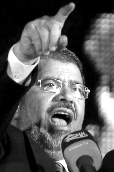 穆爾西當(dāng)選埃及新總統(tǒng) 穆爾西當(dāng)選埃及新總統(tǒng)