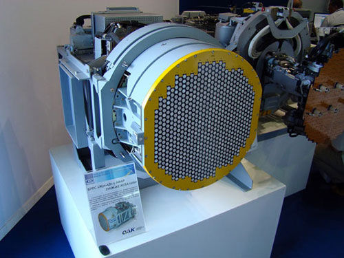 俄羅斯制造的相控陣雷達(資料圖) 俄羅斯制造的相控陣雷達(資料圖)