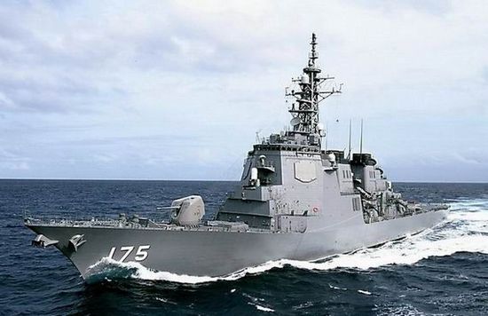 資料圖：日本宙斯盾級導彈驅逐艦妙高號(DD175)。