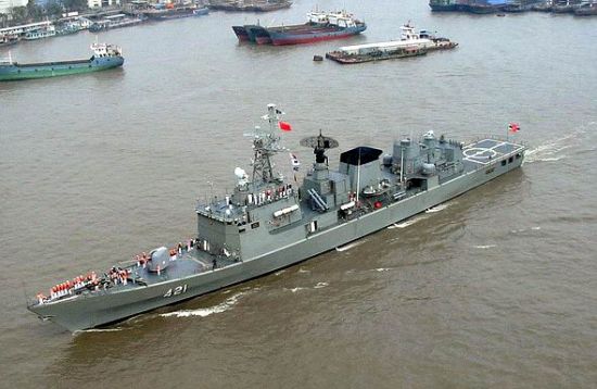 資料圖:中國為泰國建造的納萊頌恩級護(hù)衛(wèi)艦。